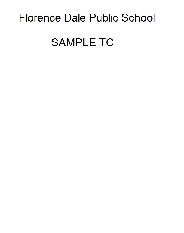 SAMPLE TC